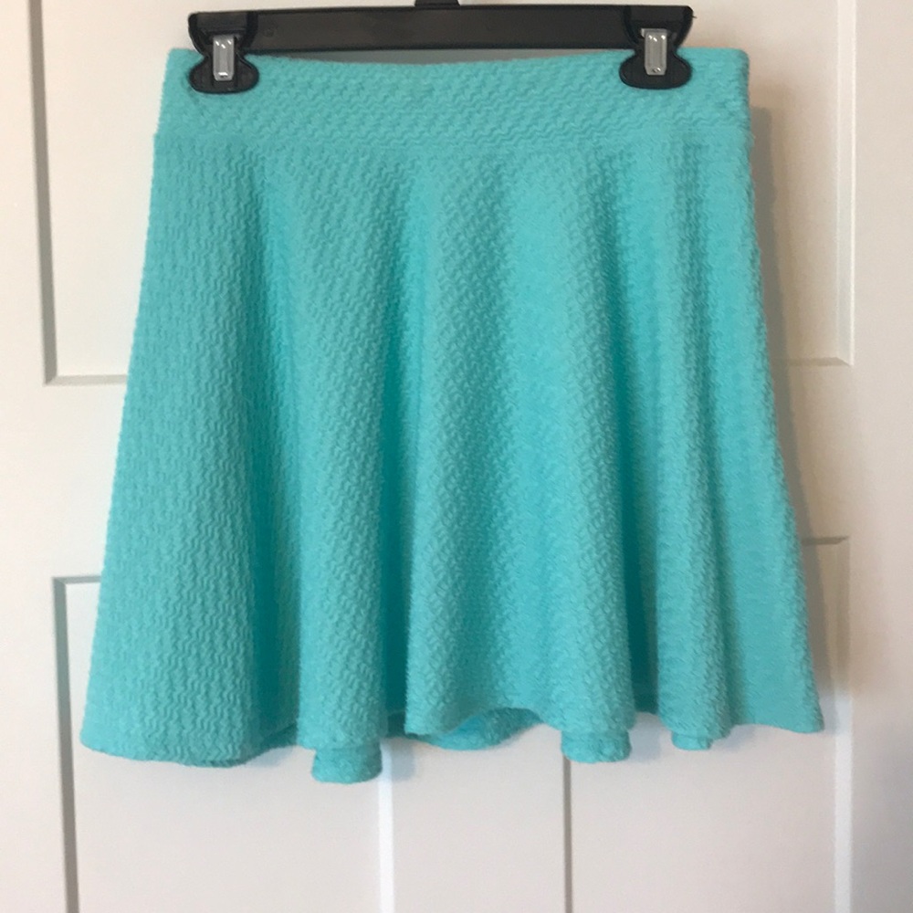 Turquoise Skirt